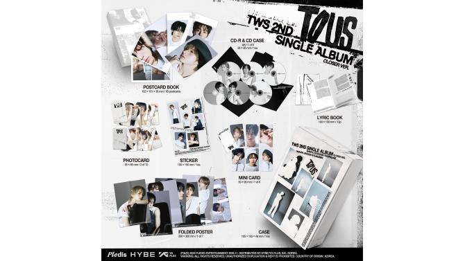 TWS 2nd Single『TO US』が11/3(火)に発売決定！SHIBUYA TSUTAYA地下2F店頭受取での予約購入の受付を開始！