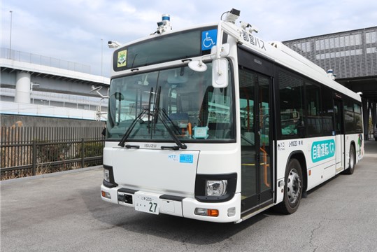 自動運転の都営バスに乗ってみよう!