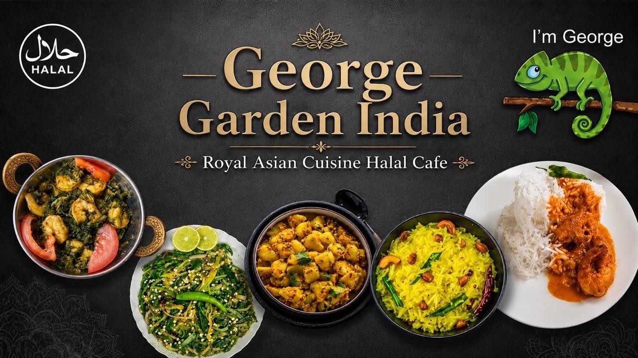 아리아케 가든에서 열리는 비리야니 판매 'George Garden Halal'