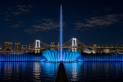 東京アクアシンフォニー×デックス東京ビーチ プログラム開催！お台場の水辺を彩る
