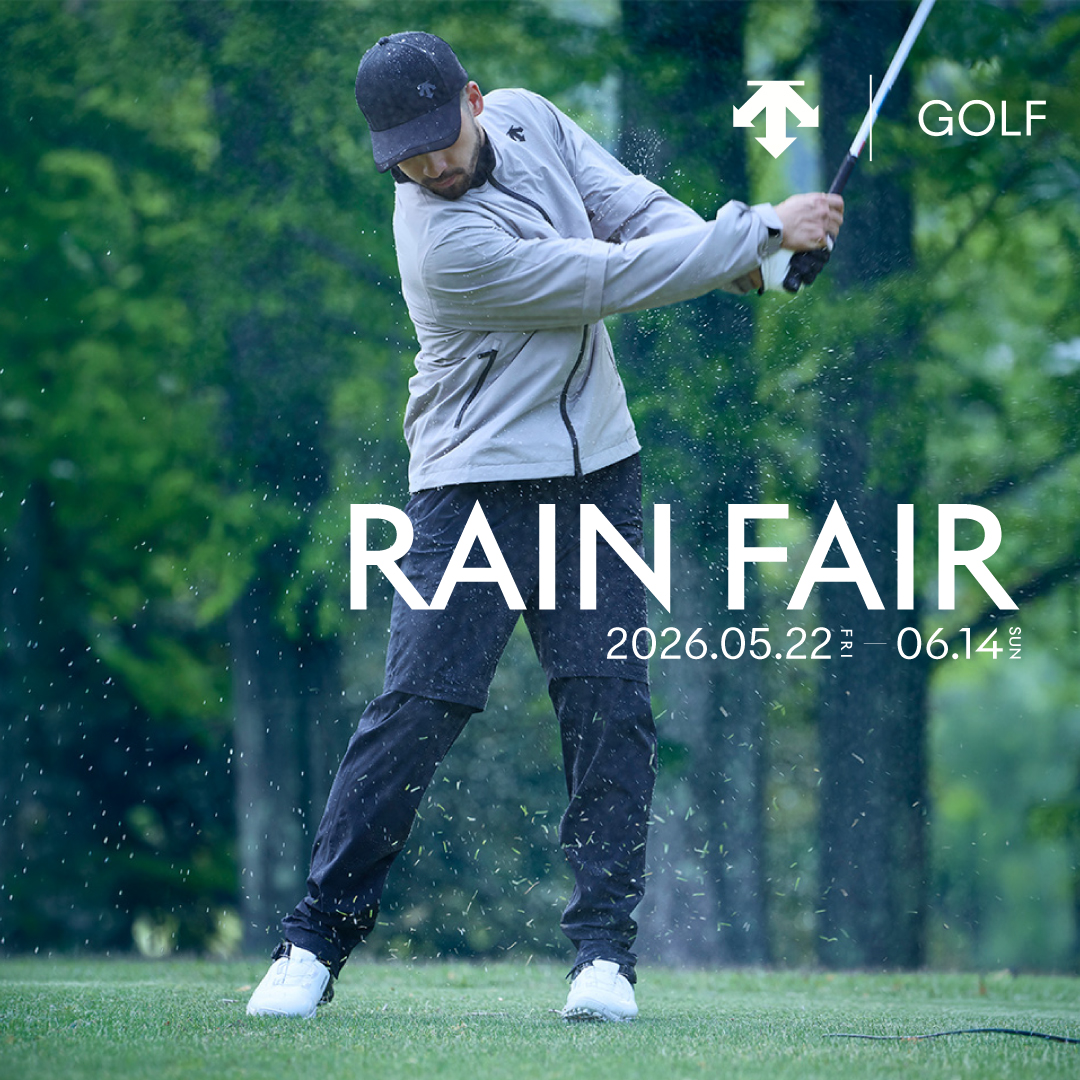 DESCENTE GOLF RAIN FAIR at MARK IS Minatomirai
