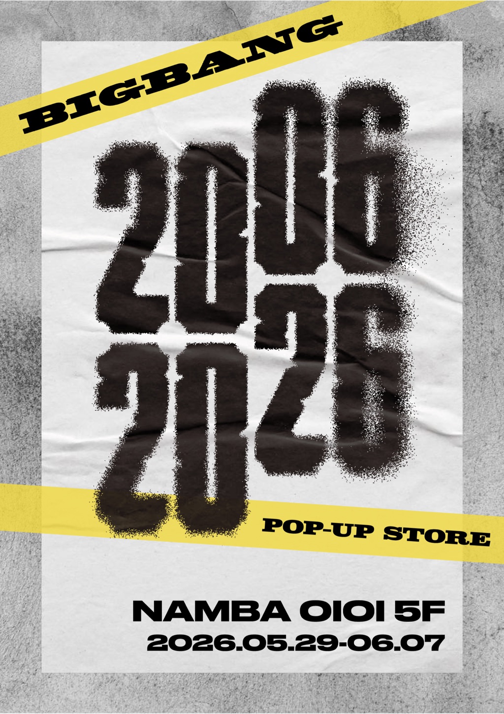 BIGBANG POP-UP STORE at Namba Marui, Osaka