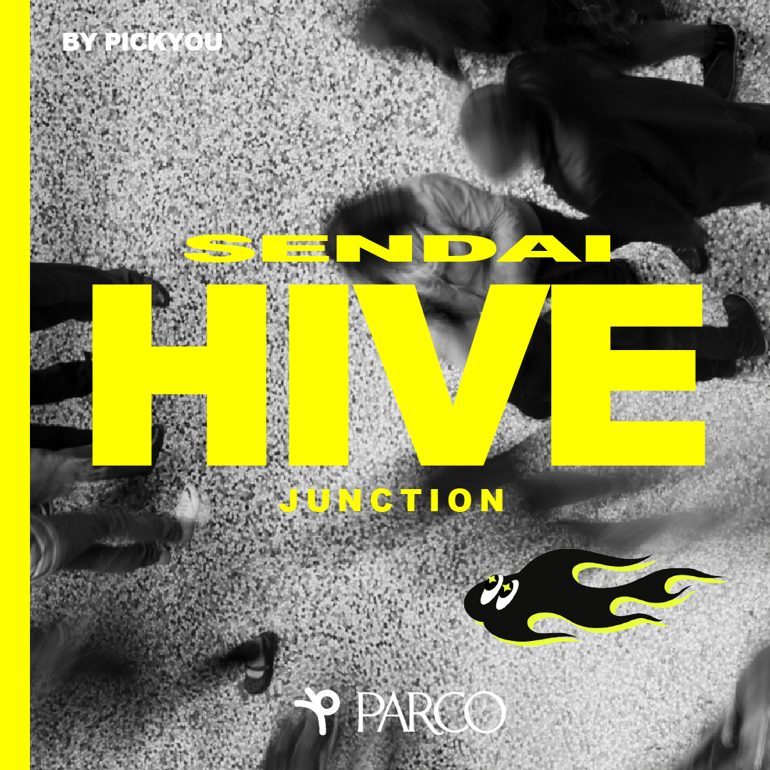 HIVE JUNCTION by PICKYOU、仙台PARCOで開催！インフルエンサー古着フリマ