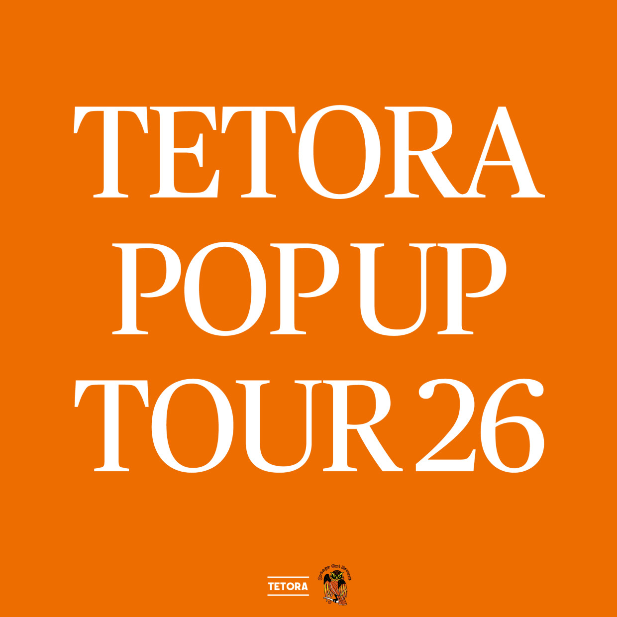 TETORA POPUP TOUR HOKKAIDO 札幌PARCOで開催！限定グッズ販売