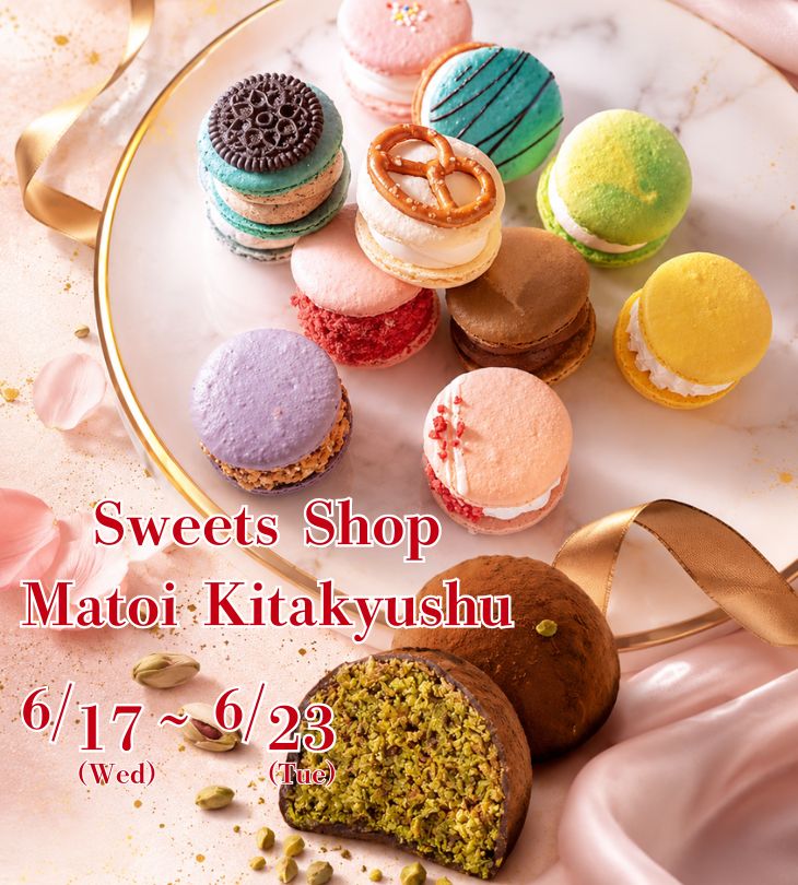 Sweets Shop Matoi Kitakyushu Pop-Up at Namba Marui