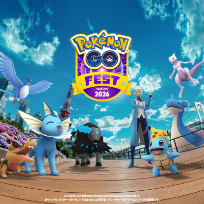 Pokemon GO Fest 2026 開催：デックス東京ビーチでオリジナルシールプレゼント！